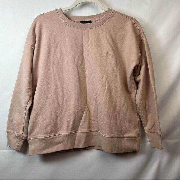 J. Crew AY443 University Terry Sweatshirt with Logo NWT size XXS - Picture 2 of 15